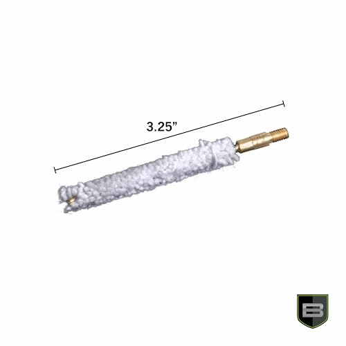 .25 Cal / 6.5mm Bore Mop Cleaning Swabs - Gun Maintenance