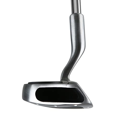 EZ Roll Golf Chipper Club - Back-Weighted, 35° Loft - Right Handed - Black/Satin