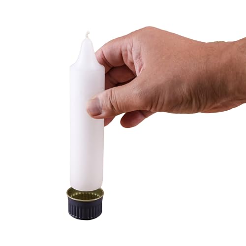 Emergency Candles 2-Pack – Long-Lasting 1.5" x 5" Unscented