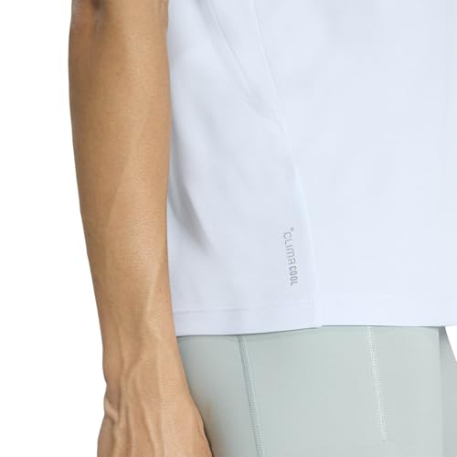 X-Large adidas Adi365 Essentials Women's Running T-Shirt - Crystal Sky