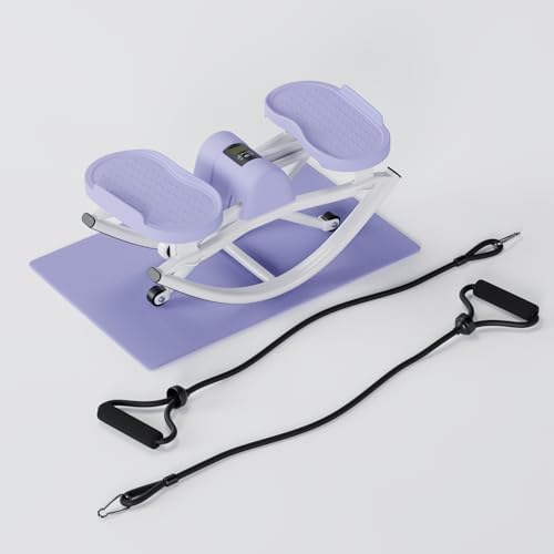 Rock Stepper Machine for Home Workouts - Purple Low Impact Cardio