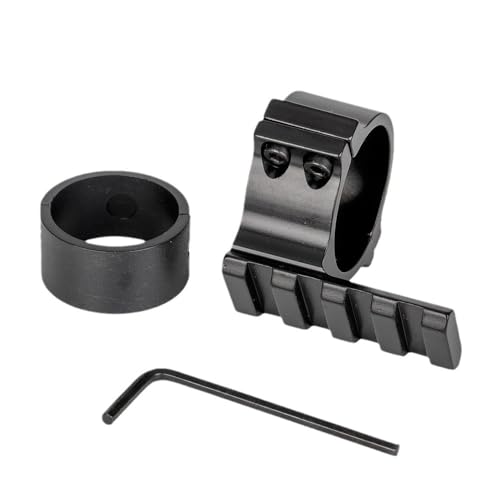Tactical Scope Mount Ring Adapter with Picatinny Rail - 1 Pack