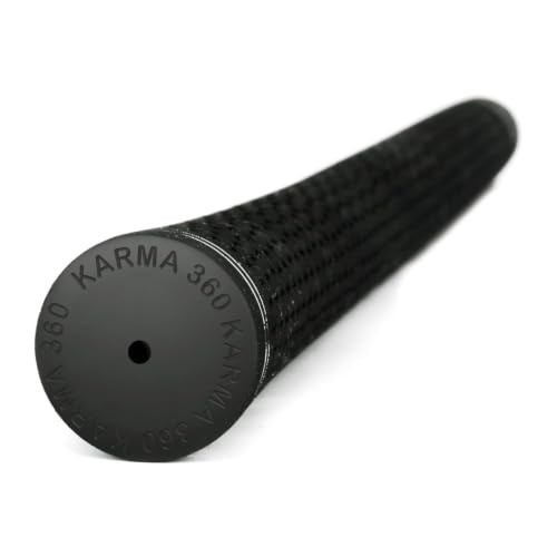 360 Golf Club Grip - Jumbo Black Oversized Rubber Grip