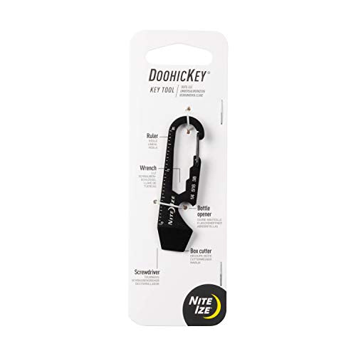 5-in-1 Stainless Steel Keychain Multi Tool with Bottle Opener - 1 Pack
