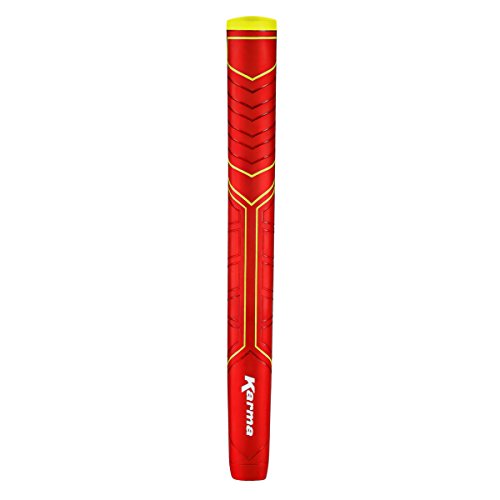 Karma Big Softy Oversized Golf Putter Grip - Red, Ergonomic, Durable