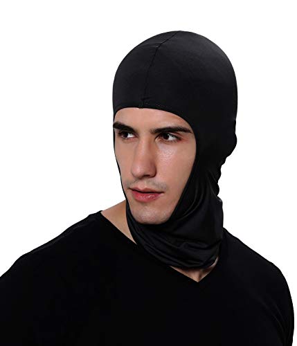 Ski Mask for Men & Women - Black Balaclava Hood Outdoor Hat