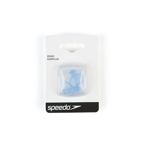 Ear Plugs for Swimming - Waterproof Reusable - Adult Ergo Blue