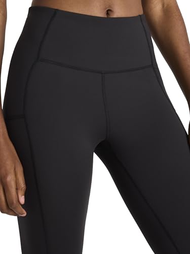 Reebok Odyssey High-Rise 7/8 Leggings for Women - Large Black, 25-Inch Inseam