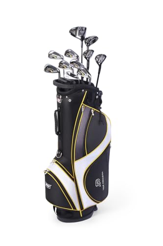 Complete 17-Piece Golf Club Set for Men Right Hand - Standard Length