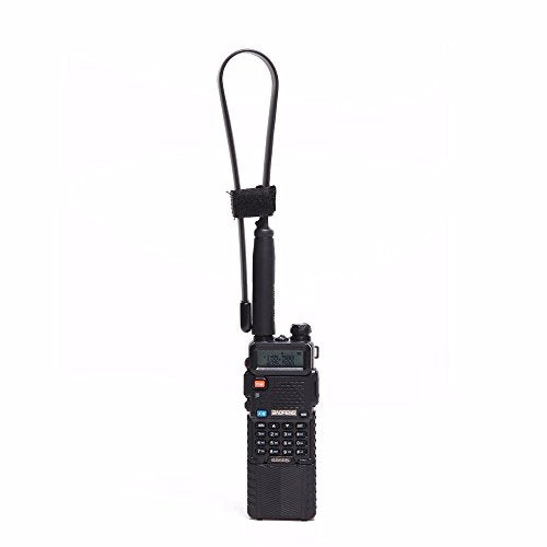 SMA-Female Ham Radio Antenna - 18.8-inch VHF/UHF Black