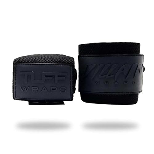 Wrist Wraps for Weightlifting & Powerlifting - 16 Inch Black Out