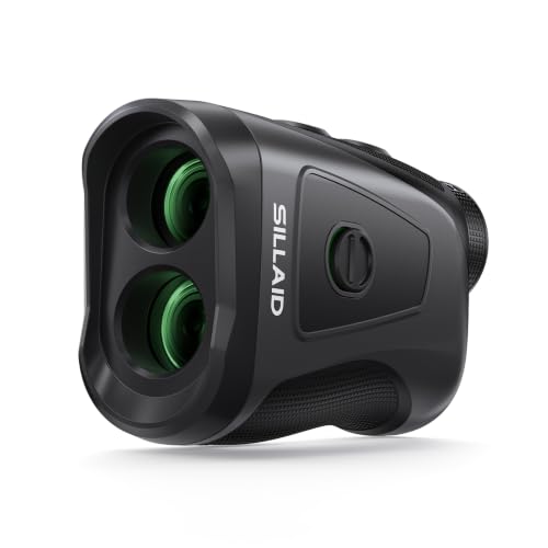 Golf Range Finder with Slope - 1200 Yards, Pin Lock Vibration, USB-C Rechargeable, IP54 Waterproof
