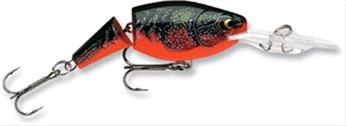 Jointed Shad Rap Fishing Lure - Red Crawdad, 2" Length