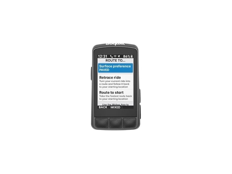 ELEMNT Bolt V3 GPS Cycling Computer with Turn-by-Turn Navigation