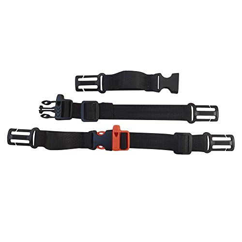 HDHYK 2 Pack Backpack Chest Strap Nylon Webbing Adjustable Sternum Belt