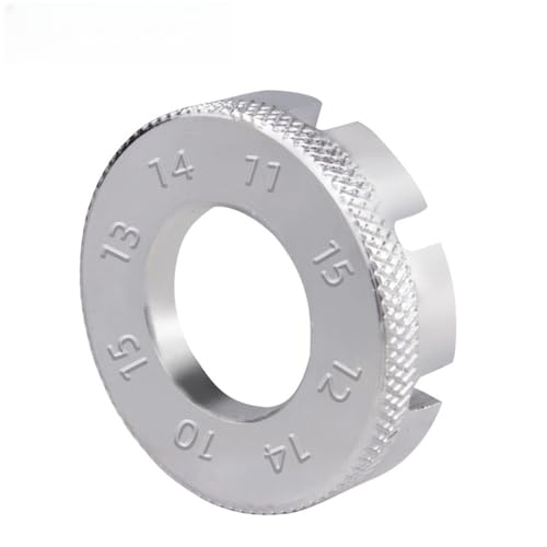 8-Way Bike Spoke Wrench - Steel Rim Truing Tool for Bicycle Wheels - 2 Pack