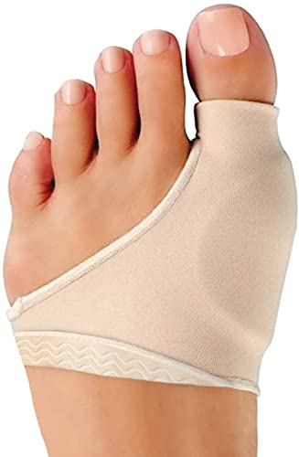 Alayna Bunion Sleeve S Nude — Gel Cushion Foot Support for Women & Men