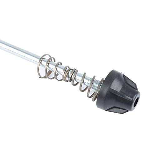 MTB Quick Release Skewers - Aluminum Alloy, 145/180 mm - Silver & Black