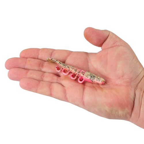 Berkley Gulp! Turbo Saltwater Shrimp Bait - Pink Belly, 4"
