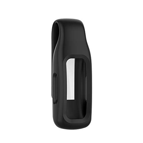 Fitbit Inspire 3/2/HR Clip Holder - Black Silicone Accessory