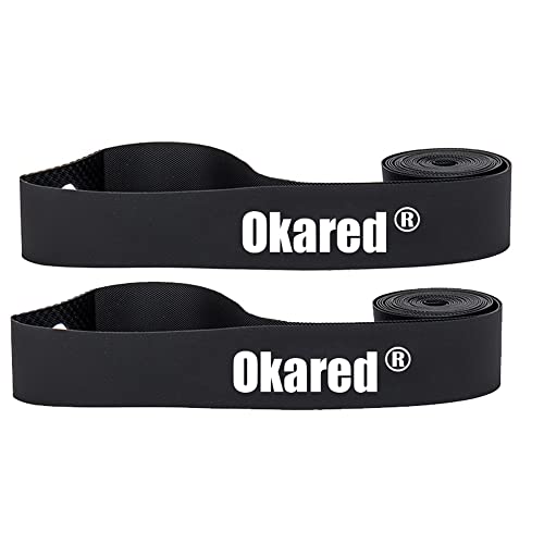 Bicycle Rim Strip Tape - 29in Black - 2 Pack Tube Protector
