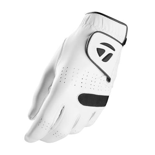Tour Preferred Golf Glove - White, Medium-Large, Left Hand