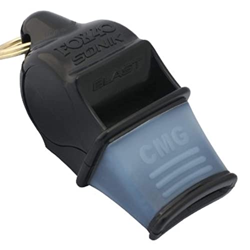 High-Impact Pealess Whistle with Breakaway Lanyard - 120+ dB