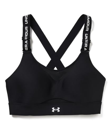 Under Armour Infinity High Impact Sports Bra Large A/C Black & White