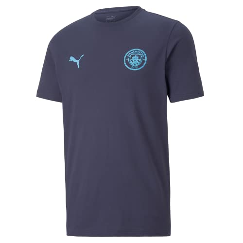 PUMA Kids Manchester City Football T-Shirt - Soccer Fanwear for Children