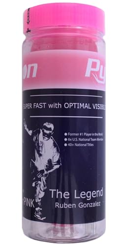 High-Visibility Pink Racquetballs - 3 Ball Can