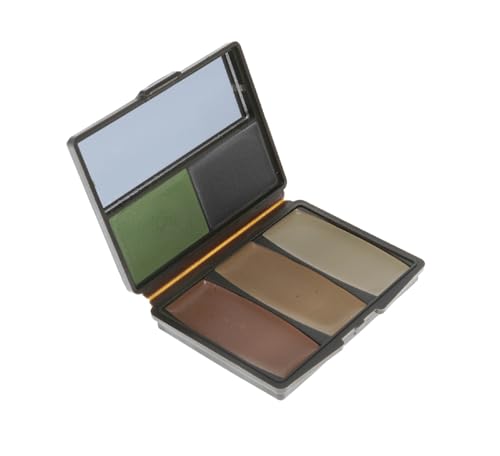 Camo-Compact Makeup Kit - 5 Color Military Forest Concealment