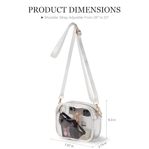 Clear Crossbody Bag - Stadium Approved for Concerts & Events