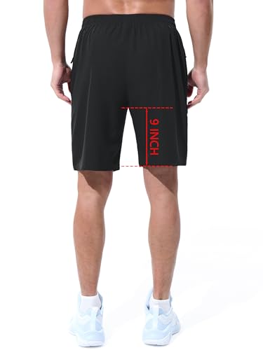 UIQUR Mens Athletic Shorts Running Quick Dry Workout 7"/ 9"