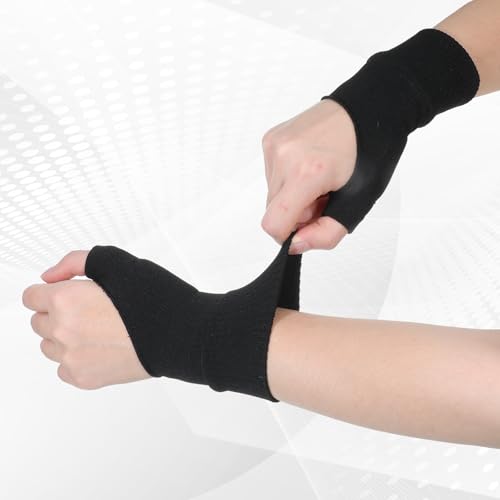 Thumb Wrist Brace Arthritis Gloves - 2 Pcs Fingerless Support