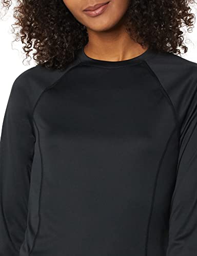 Women's Long Sleeve Rash Guard - X-Large / Washed Black
