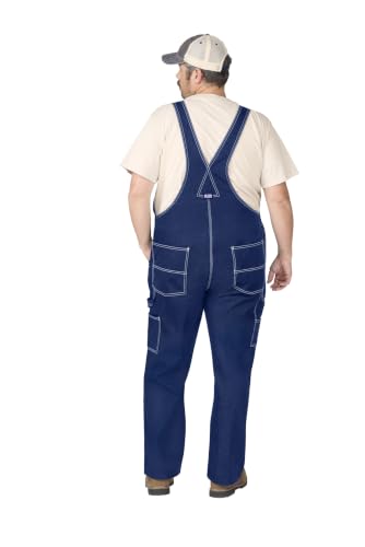 Liberty Big Smith Men's Rigid Denim Bib Overalls 44W x 30L
