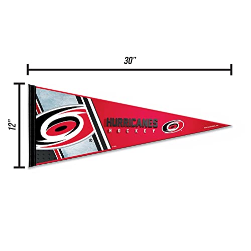 Carolina Hurricanes NHL 12" x 30" Felt Wall Pennant - Home Décor