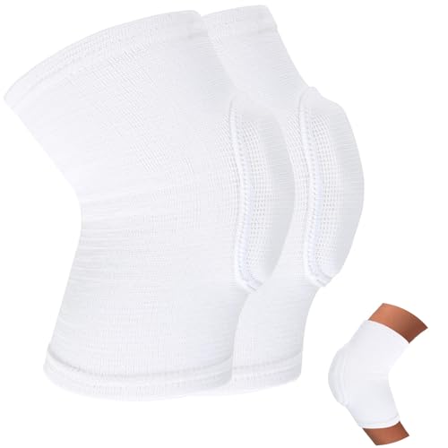 Elbow Pads for Volleyball - White XS Anti-Collision Support
