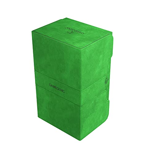 Gamegenic Stronghold 200+ XL Deck Box - 200 Double-Sleeved Card Storage with Accessories Drawer