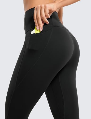 CRZ YOGA Butterluxe Leggings with Pockets 25'' Medium Black