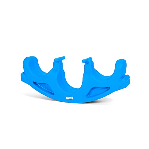Teeter Totter Seesaw for Toddlers - Blue, Indoor/Outdoor Fun
