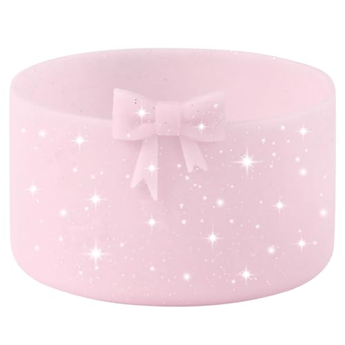 Glitter Pink Silicone Boot for Owala 32oz Water Bottles - Anti-Slip