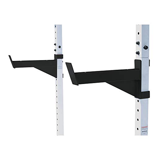 Safety Catches for CAP Barbell Power Rack - Black