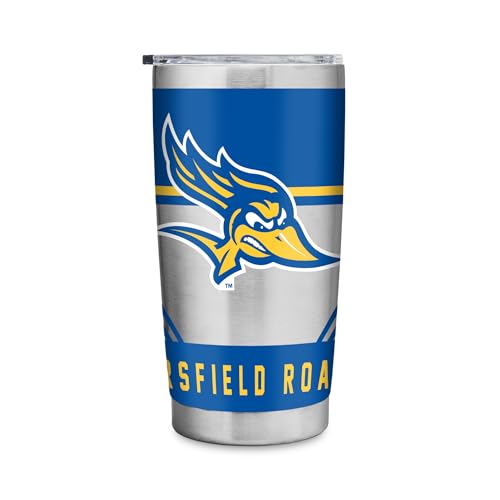 20oz Stainless Steel Tumbler with Lid - Cal State Bakersfield Roadrunners