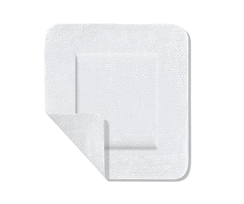Waterproof Adhesive Wound Pads - 4 x 4 Inch Sterile Bandage - 8 Count