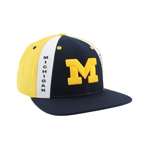 Michigan Wolverines NCAA Adjustable Snapback Hat - Team Color, One Size