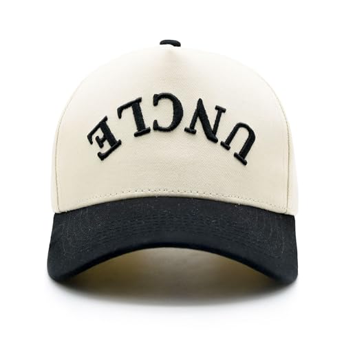 Upside Down Uncle Hat Black One Size - Pregnancy Announcement & Birthday Gift