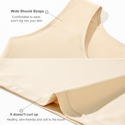 Chest Binder for Transgender FTM - 3X-Large Nude Tank Top