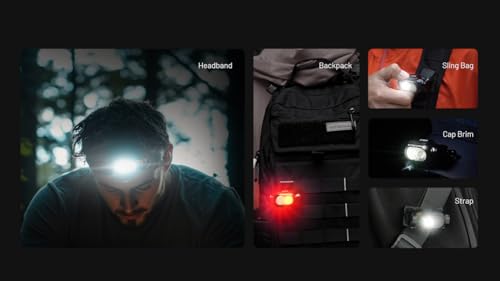 Nitecore HA11 Camping Headlamp with Strap Headband, 240 Lumens, Lightweight, Uses 1xAA Battery