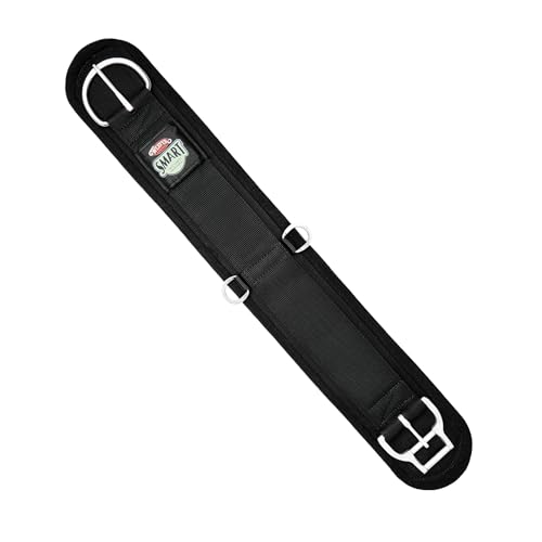 Smart Cinch with Felt Lining for Western Saddle - 30-Inch Black